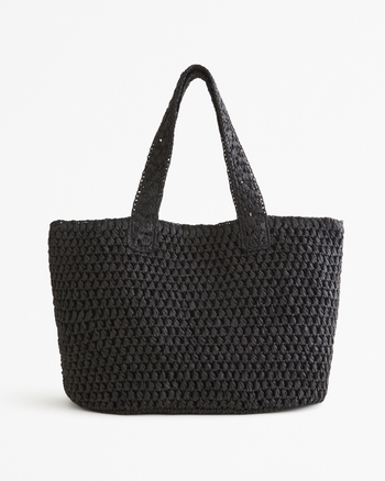 Packable straw tote discount