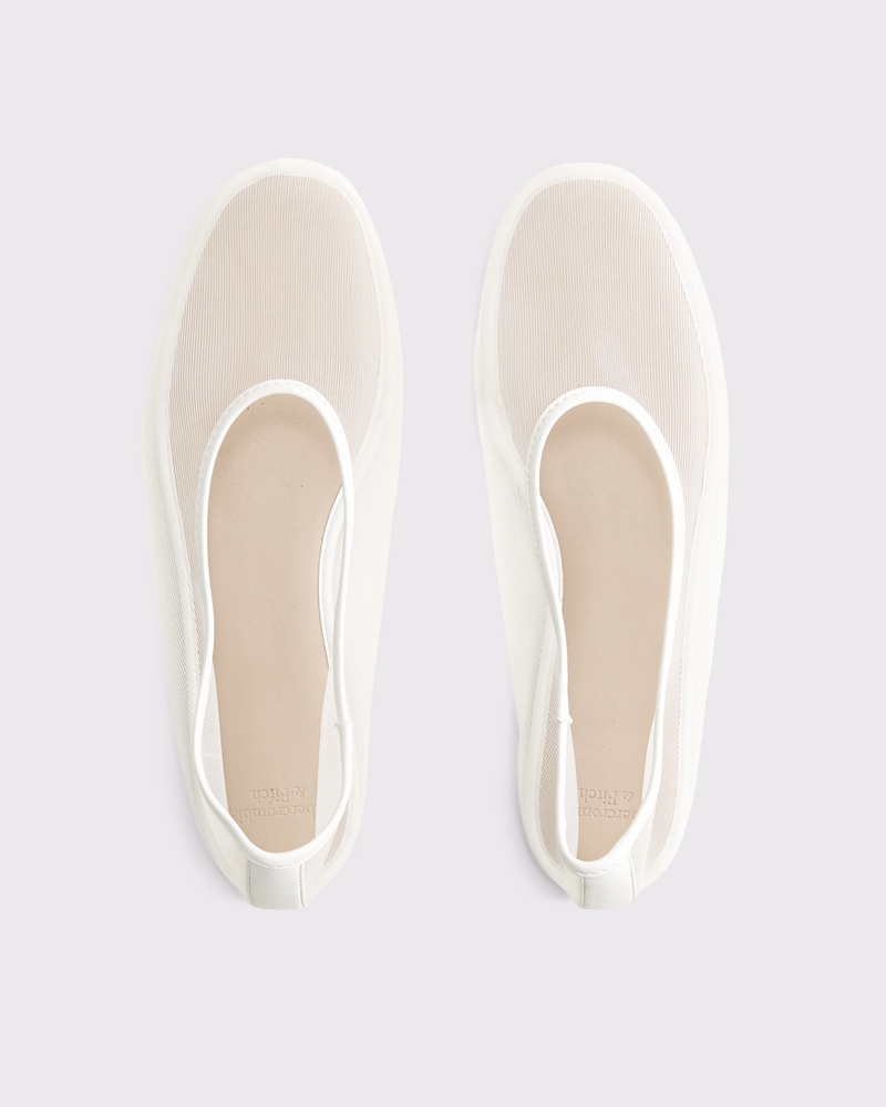 Mesh Balletic Flats