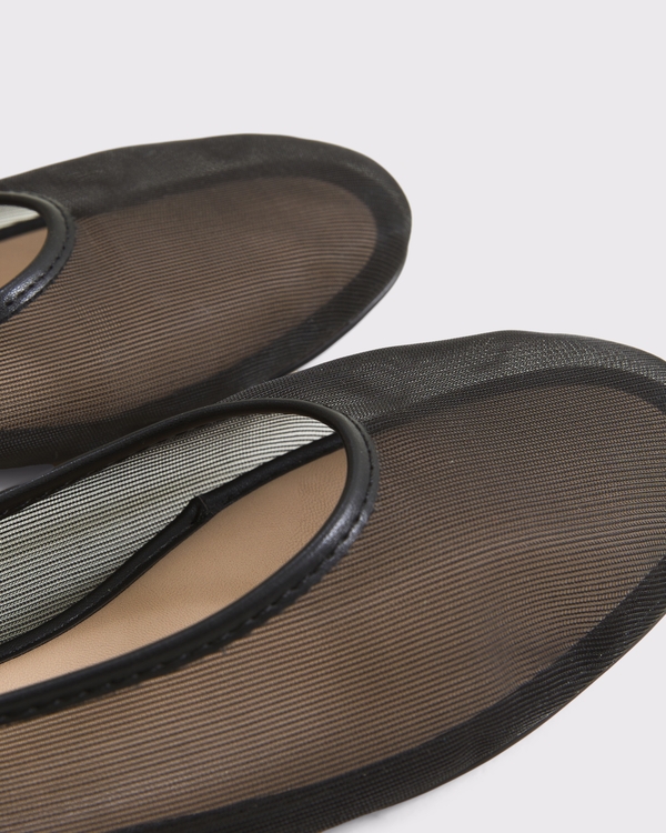 Mesh Balletic Flats