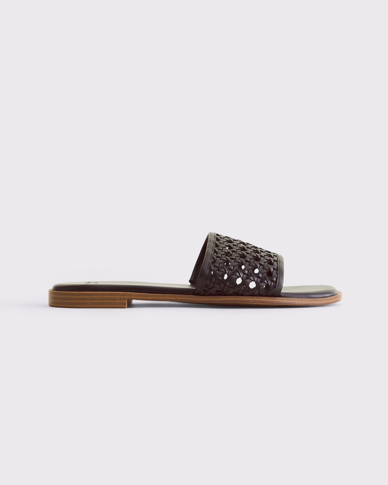 Woven Slide Sandals