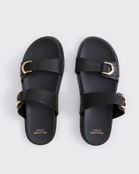Double-Strap Hardware Sandals