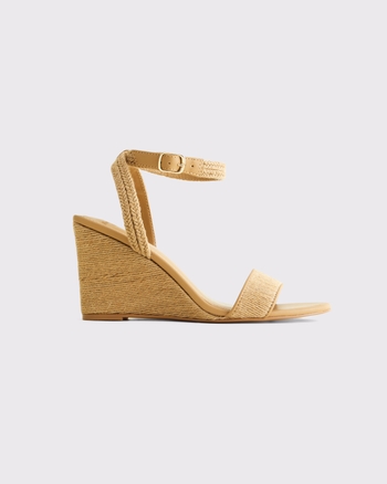 Ankle Strap Wedge Heel Sandals AE1070 main image 0