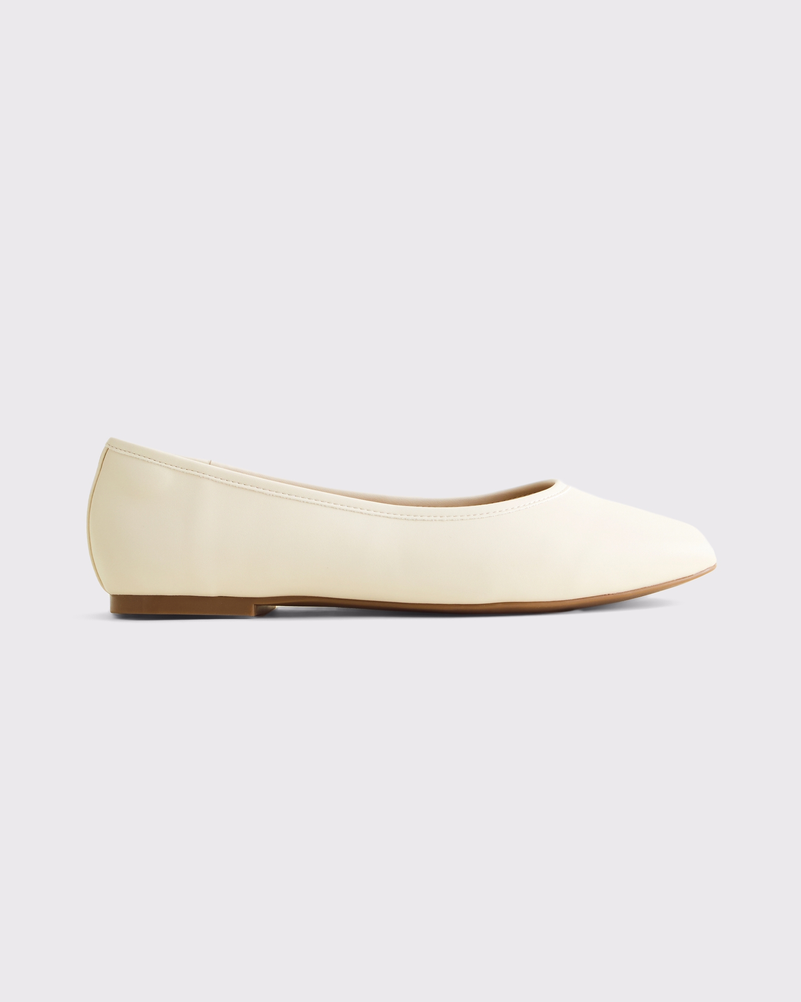 Vegan Leather Balletic Flats