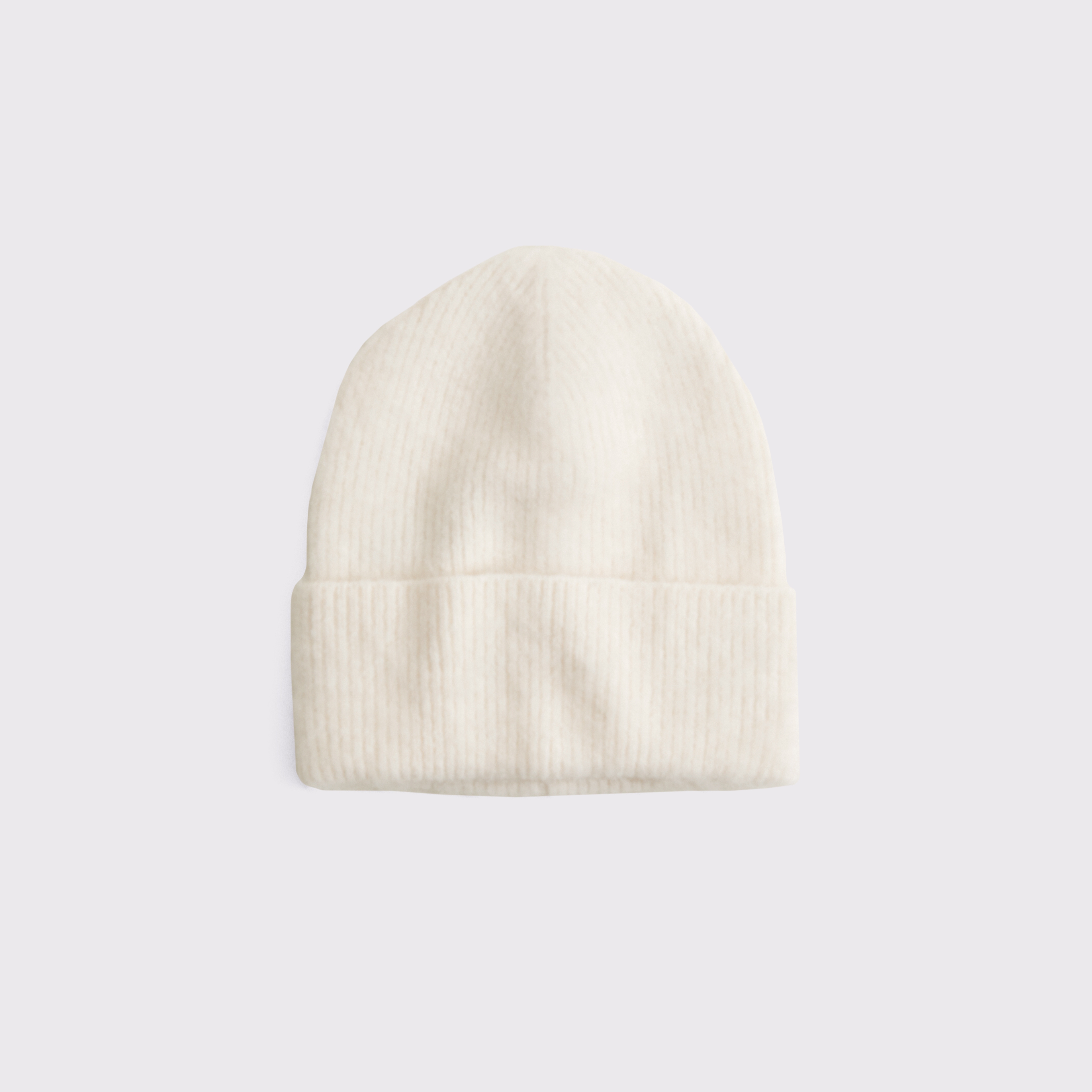 Abercrombie & Fitch Cozy Beanie In White