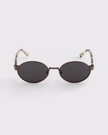 Wire Frame Oval Sunglasses