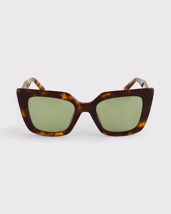 Wide Cat Eye Sunglasses
