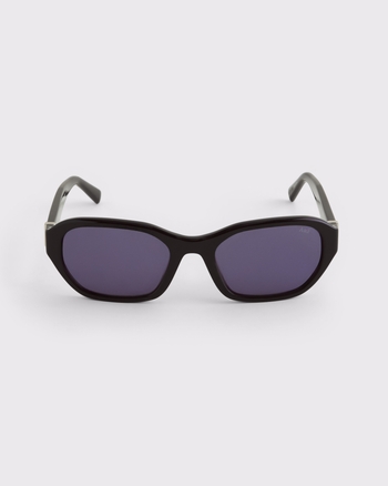 Angled Rectangular Sunglasses