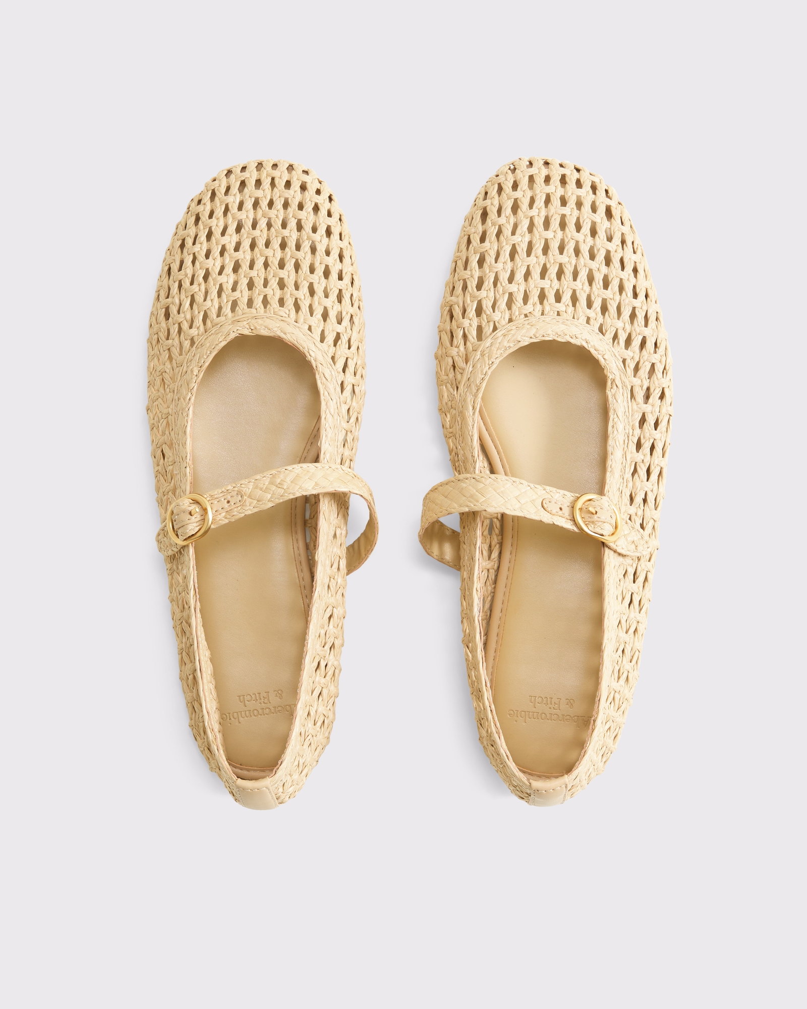 Mary Jane Crochet-Style Flats
