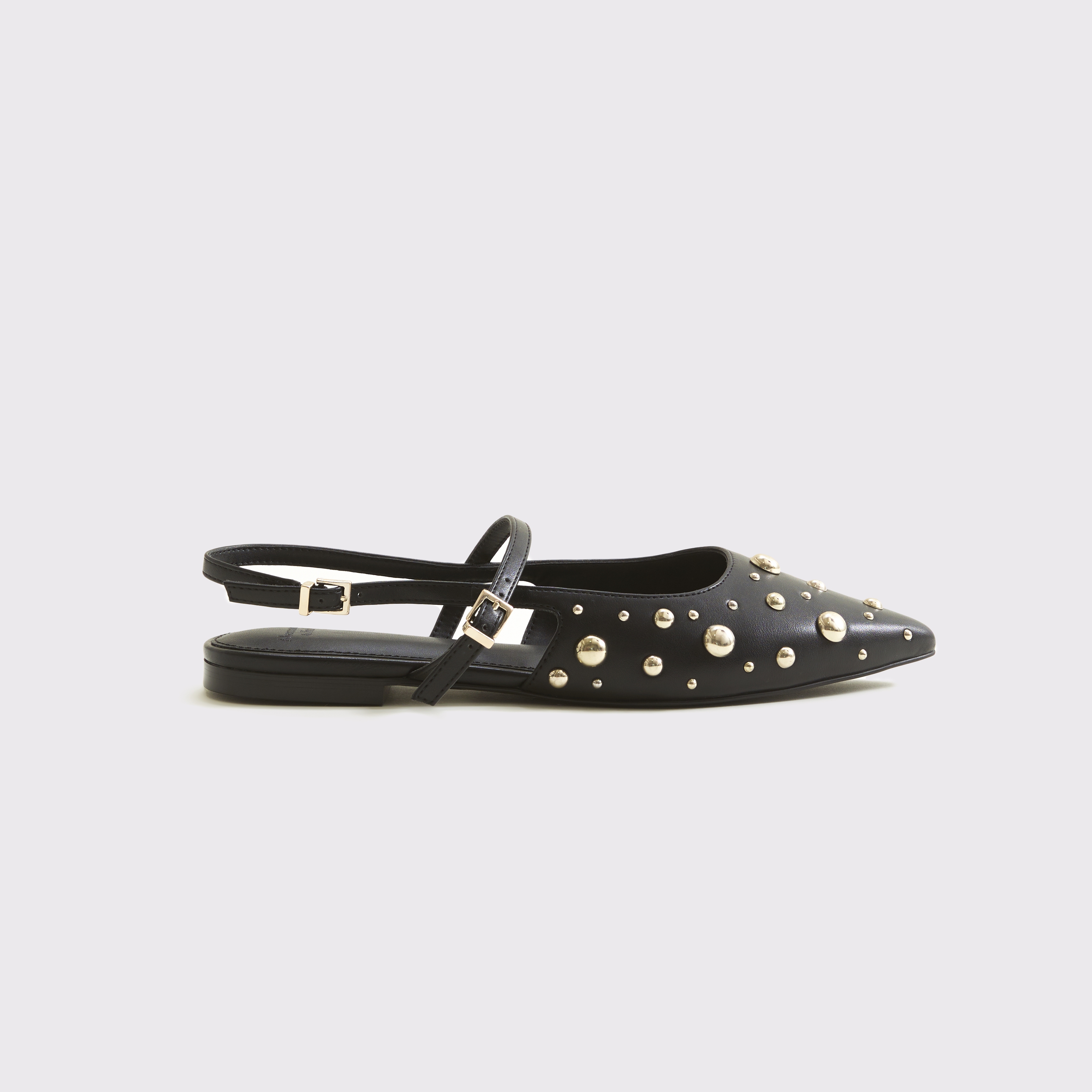 Abercrombie & Fitch Slingback Flats In Black