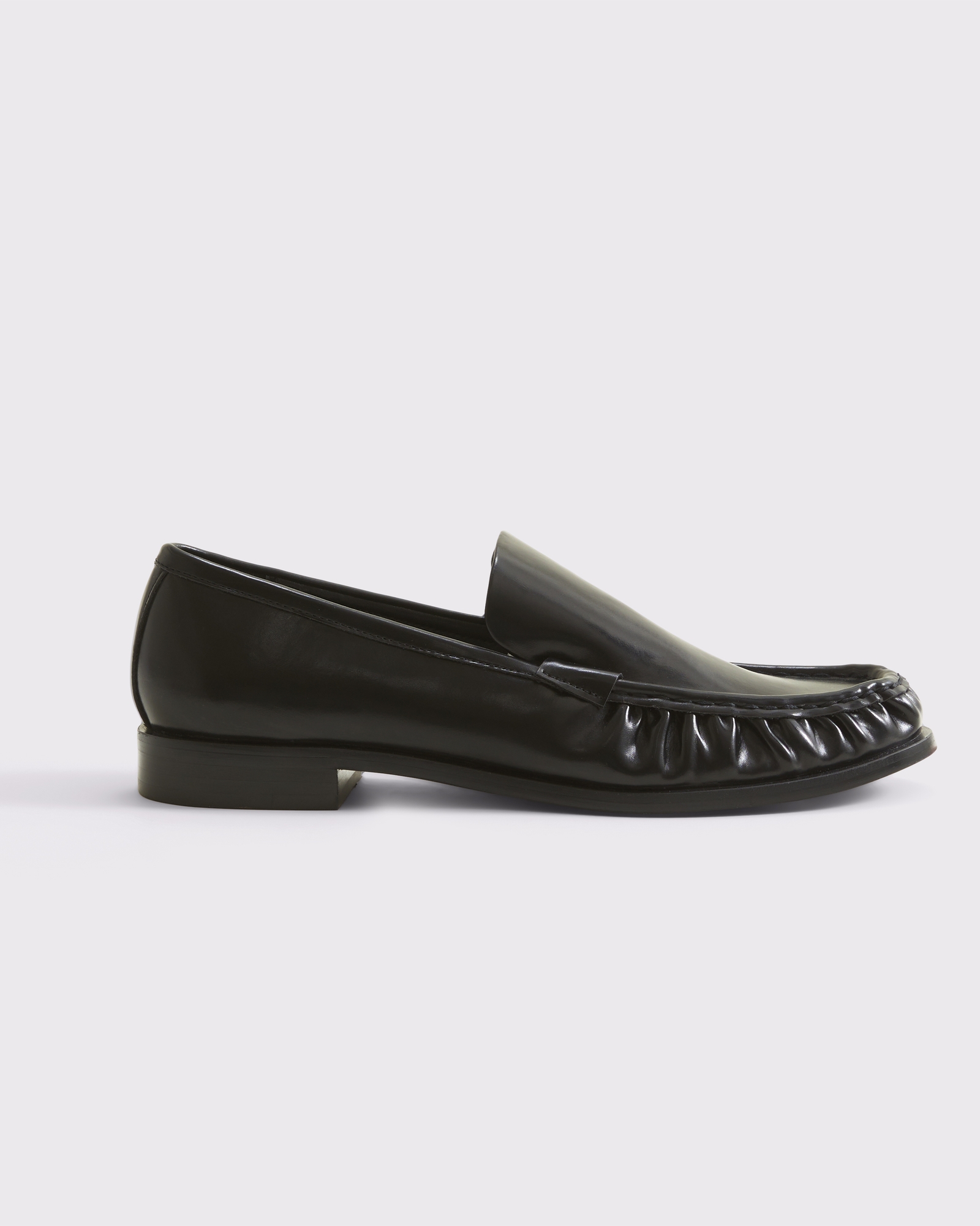Ruched Loafers