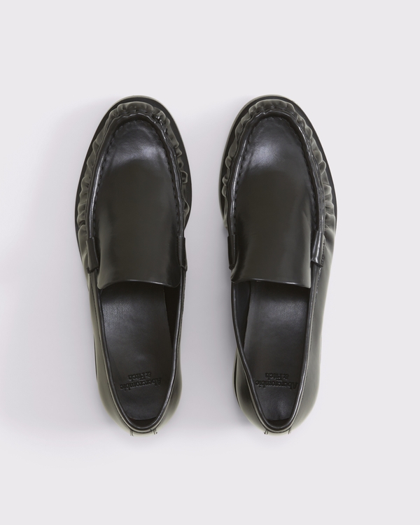 Ruched Loafers