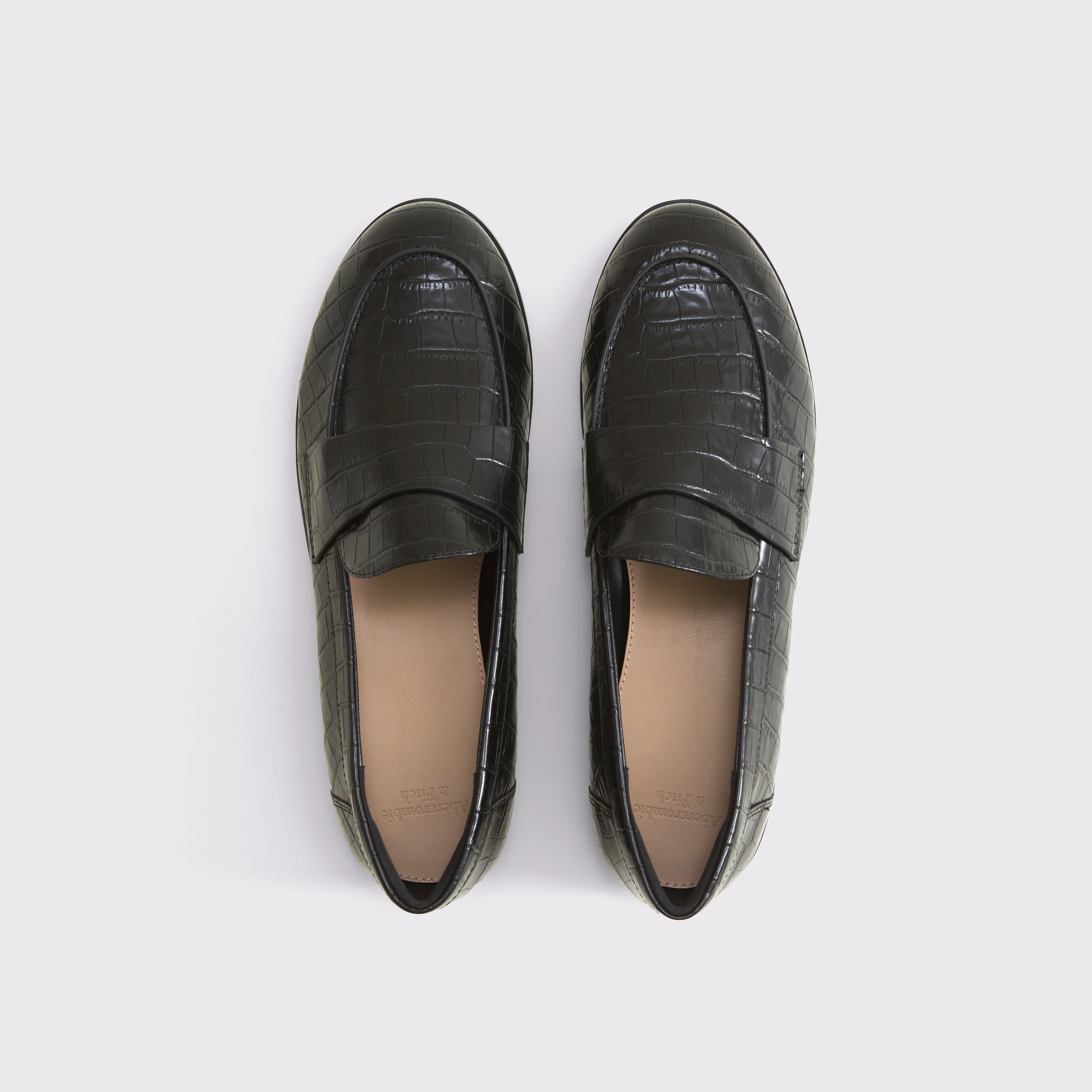 Abercrombie & Fitch Vegan Croc Loafers — фото 2