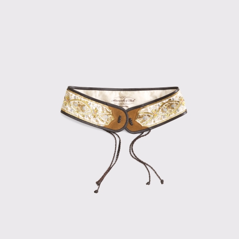 Женские ремни Abercrombie & Fitch Embellished Wide Sash Belt