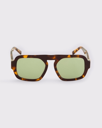 Rectangular Aviator Sunglasses from Abercrombie & Fitch - $95