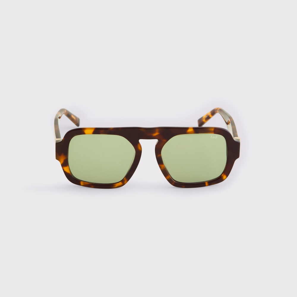 Rectangular Aviator Sunglasses