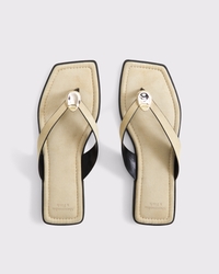 Hardware Thong Sandals