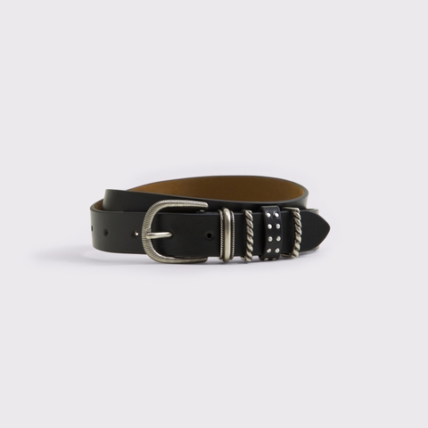 Женские ремни Abercrombie & Fitch Leather Keeper Belt