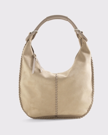Slouchy Vegan Suede Tote Bag