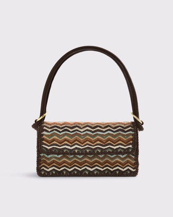 Raffia Shoulder Bag from Abercrombie & Fitch - $95