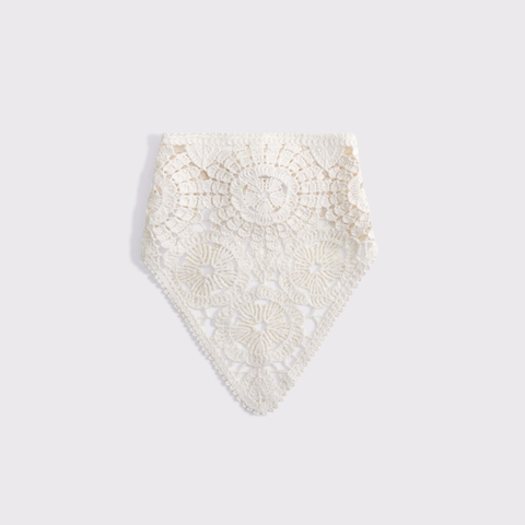 Abercrombie & Fitch Crochet-Style Headscarf
