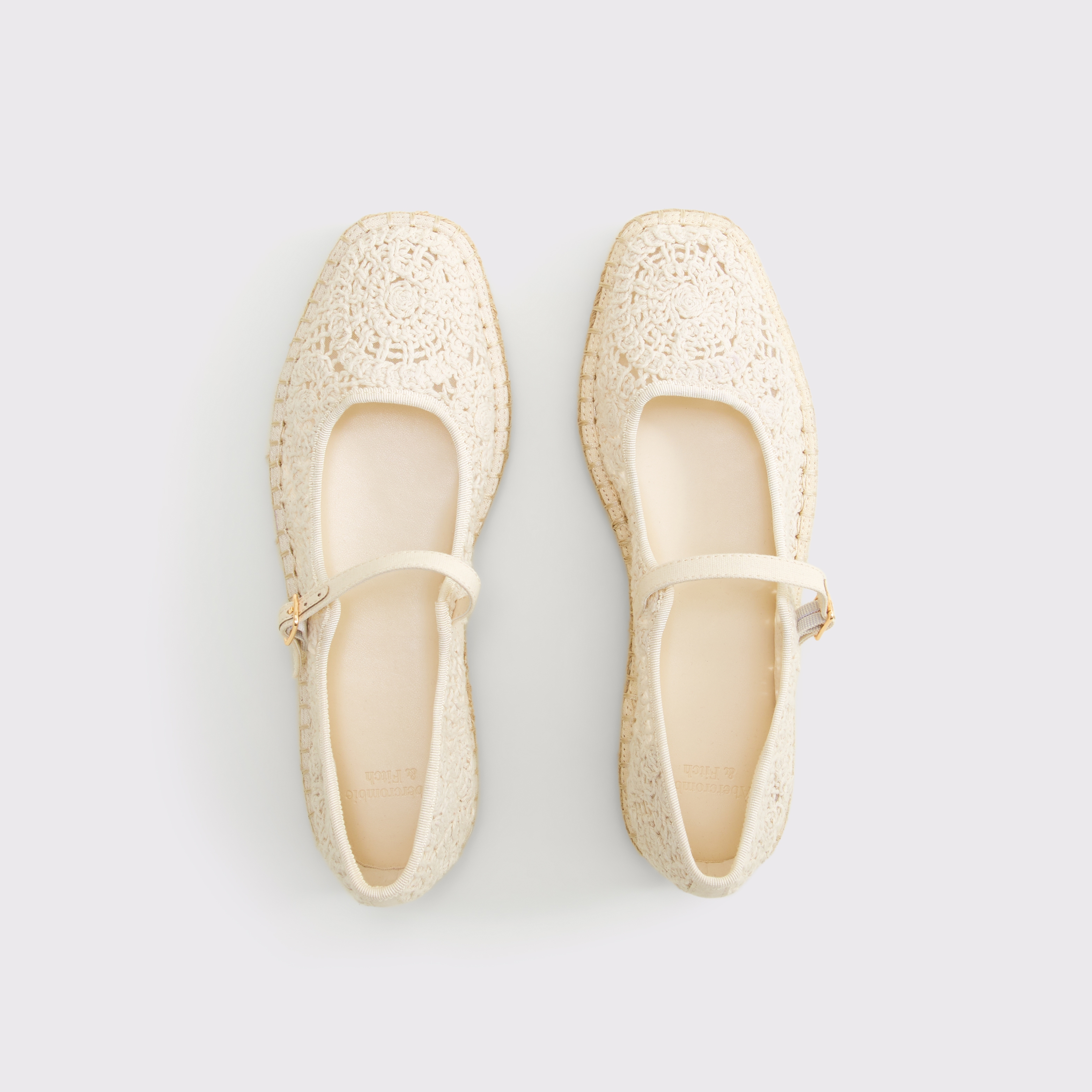 Abercrombie & Fitch Crochet Espadrille Flat — фото 2