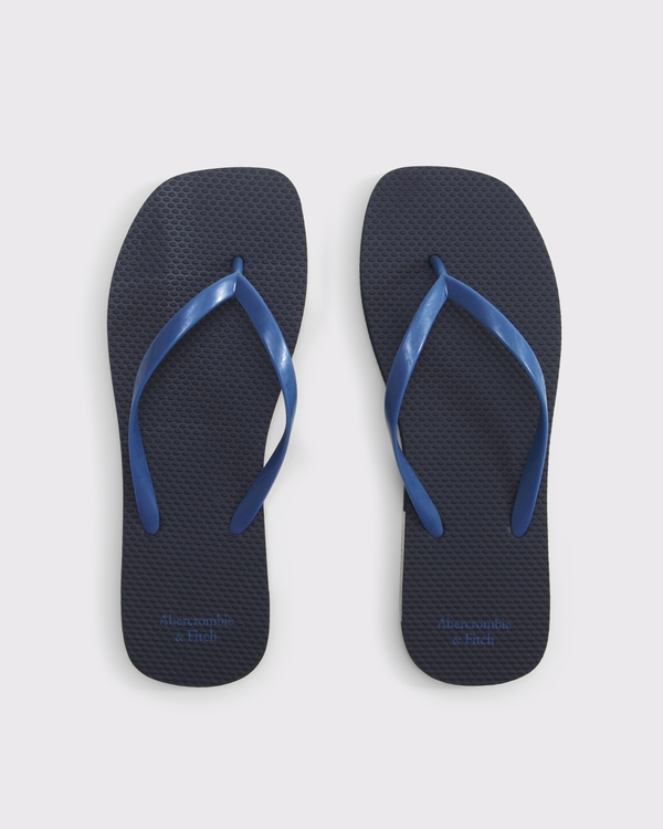 Flip-Flop Sandals, Navy view 1