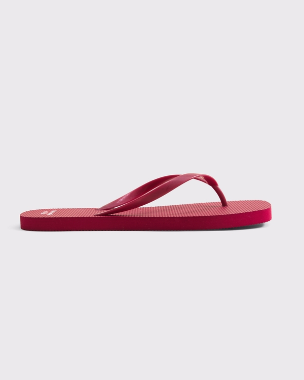 Flip-Flop Sandals, Red view 2