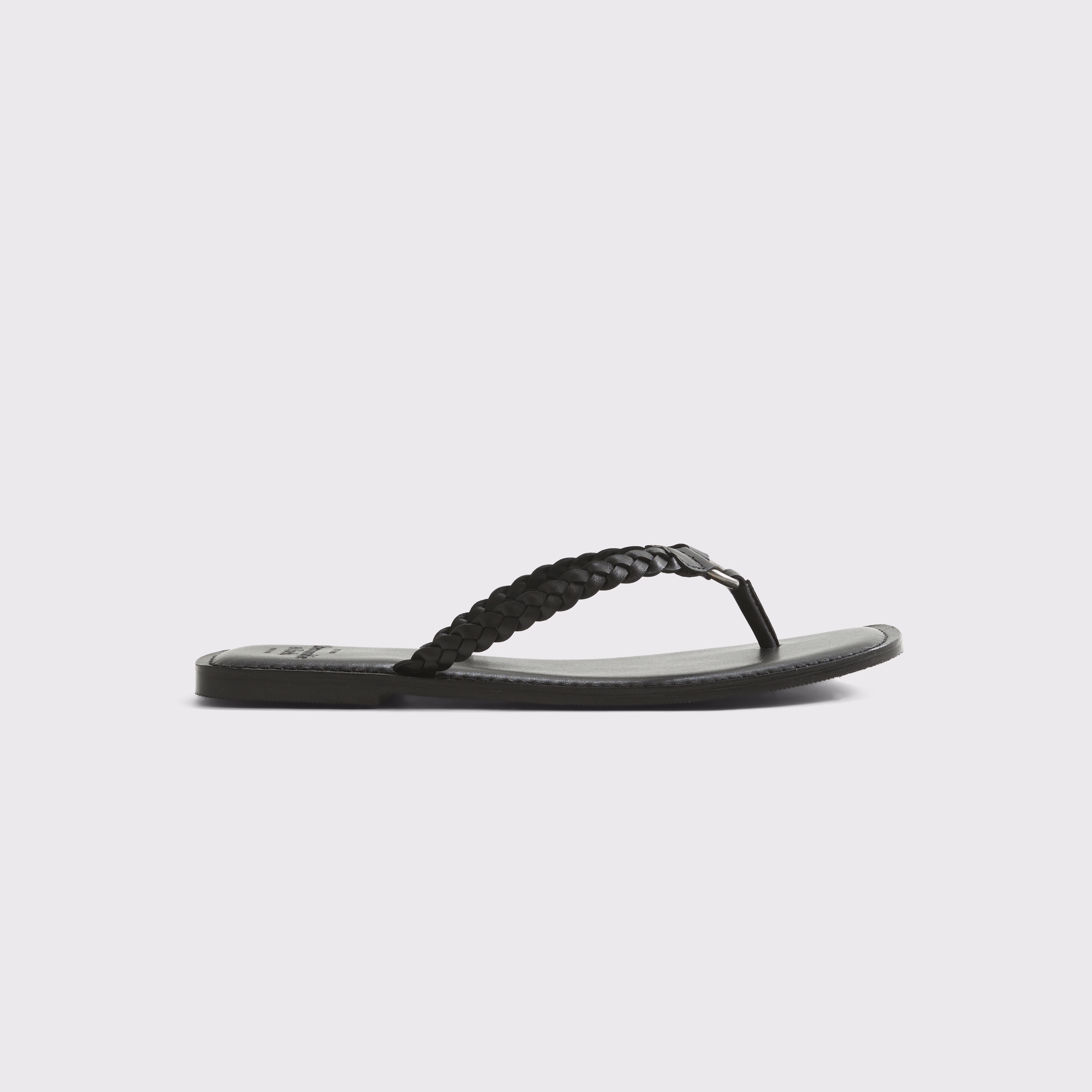 Женские сандалии Abercrombie & Fitch Genuine Leather Braided Flip-Flop Sandals — фото 2