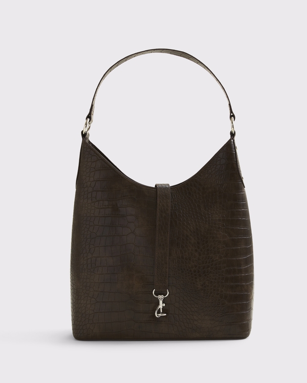 Essential Tote Bag, Dark Brown view 1
