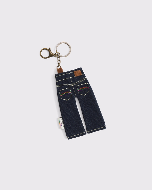 Pride Mini Denim Bag Charm, Denim view 2