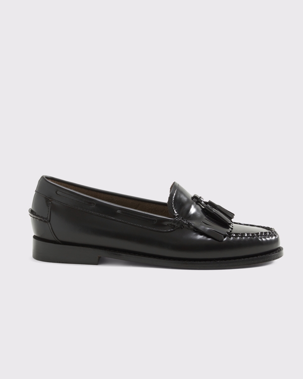 G.H. BASS Women's Esther Weejuns® Leather Loafer, Black view 1