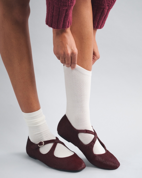 Criss-Cross Ballet Flat