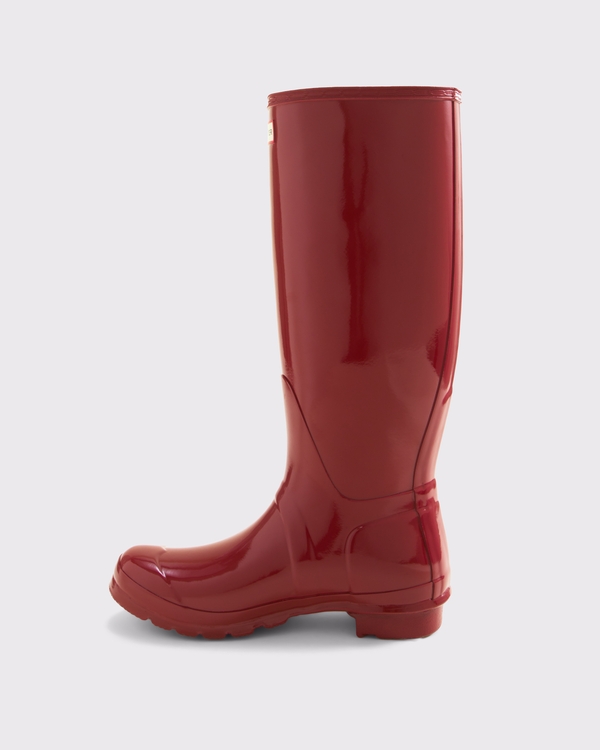 Hunter Original Tall Rain Boot, Red view 2
