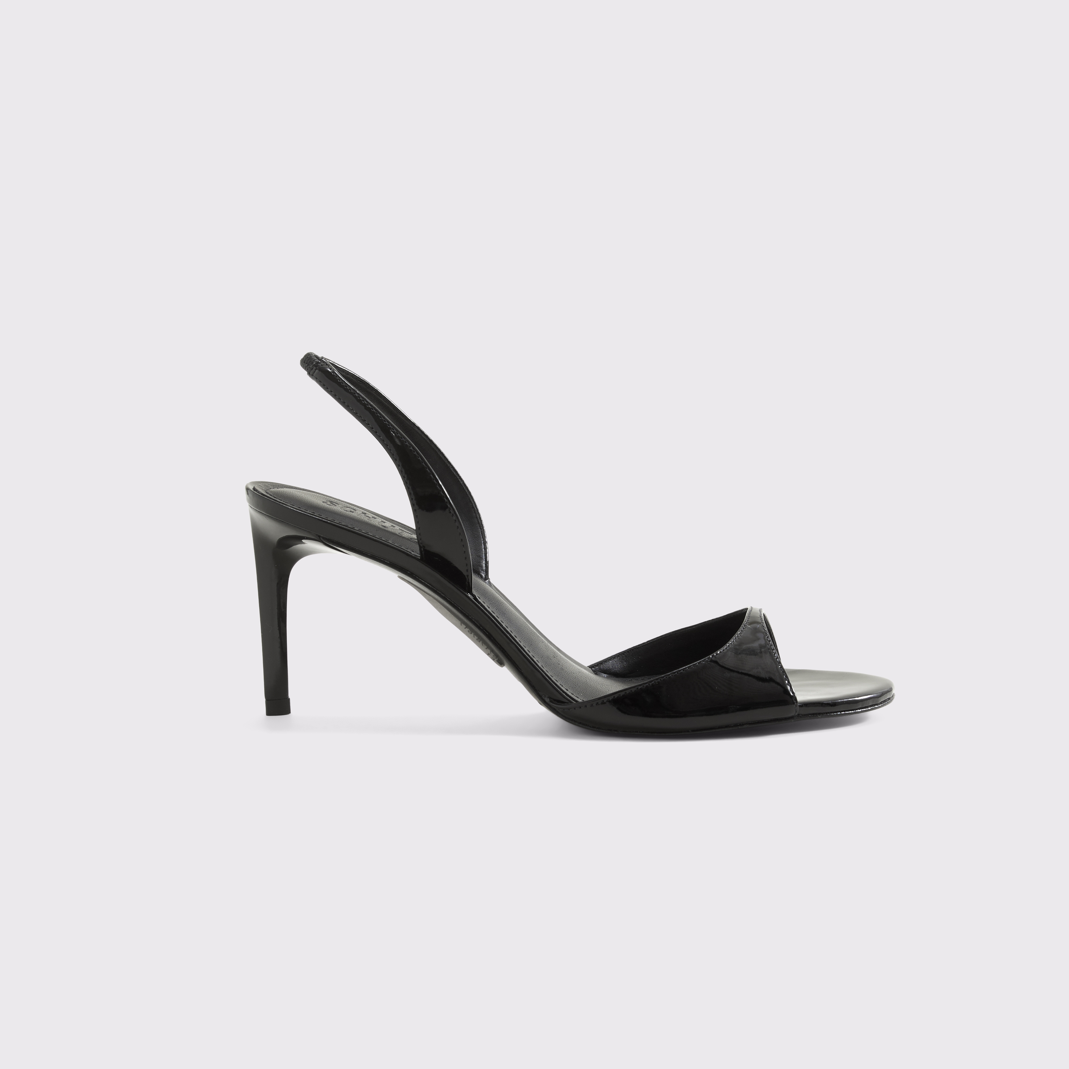 Женские сандалии Abercrombie & Fitch Schutz Scarlett Mid-Heel Slingback Sandal, цвет: Чёрный — фото 1