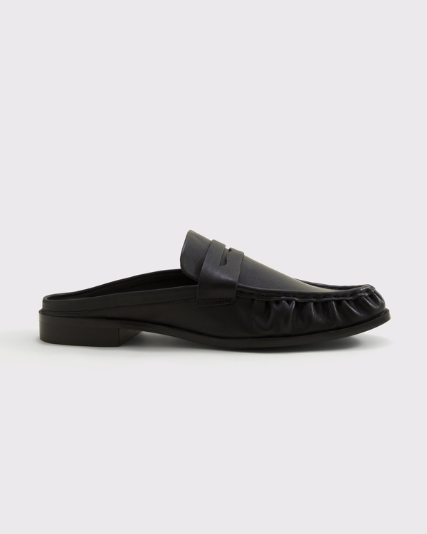 Abercrombie & Fitch Leather Mule Loafer