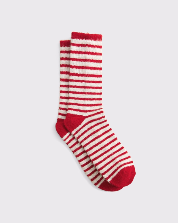 Wool-Blend Calf Socks by Abercrombie & Fitch