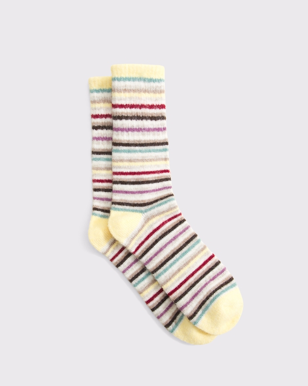 Wool-Blend Calf Socks