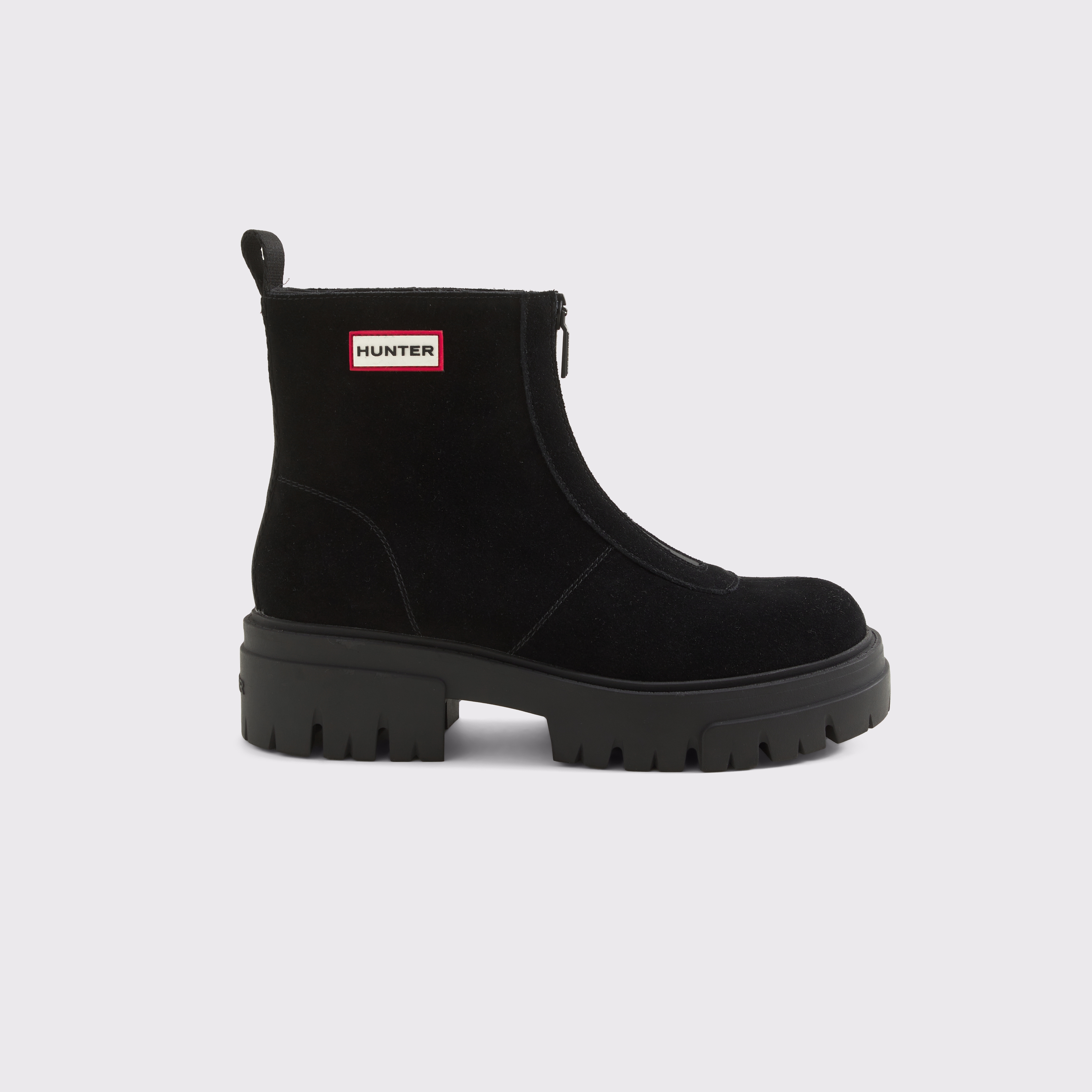 Женские ботинки Abercrombie & Fitch Hunter Original Gemma Suede Ankle Boot, цвет: Чёрный кожаный — фото 3