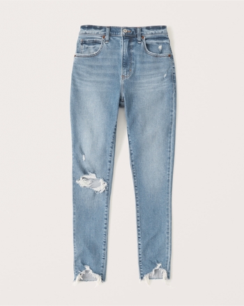 Abercrombie Curve Love High Rise Dad Jeans Wishupon