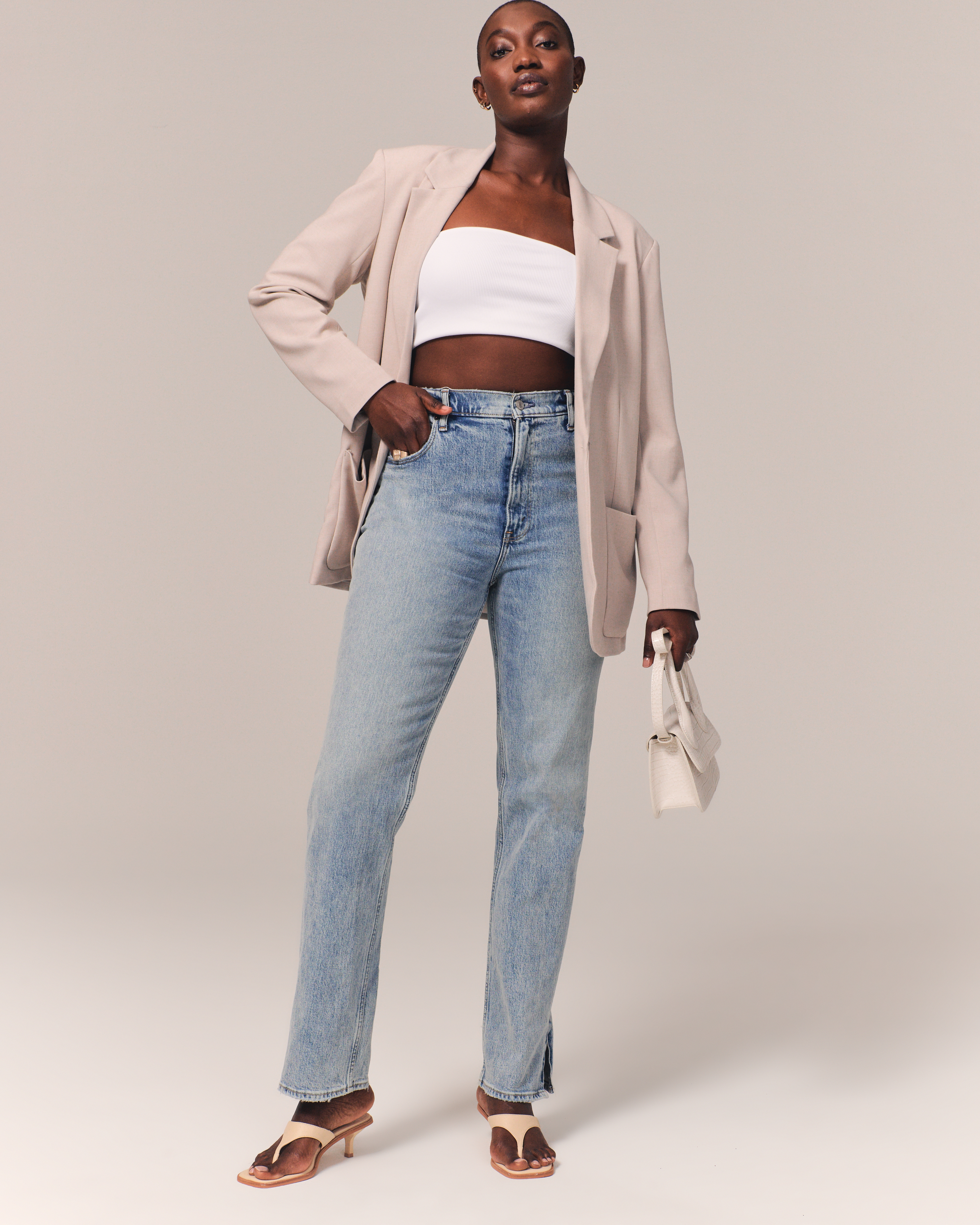 abercrombie 90s ultra high rise straight jeans