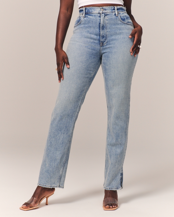 Curve Love Ultra High Rise 90s Straight Jean