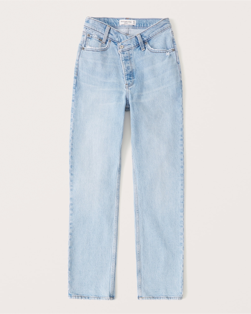 Women's High Rise Dad Jean | Women's Clearance | Abercrombie.com