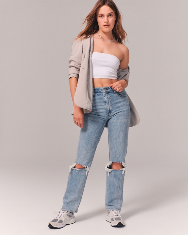 Premedicación siguiente alfombra Jeans de mujer de oferta | Ofertas para mujer | Abercrombie & Fitch