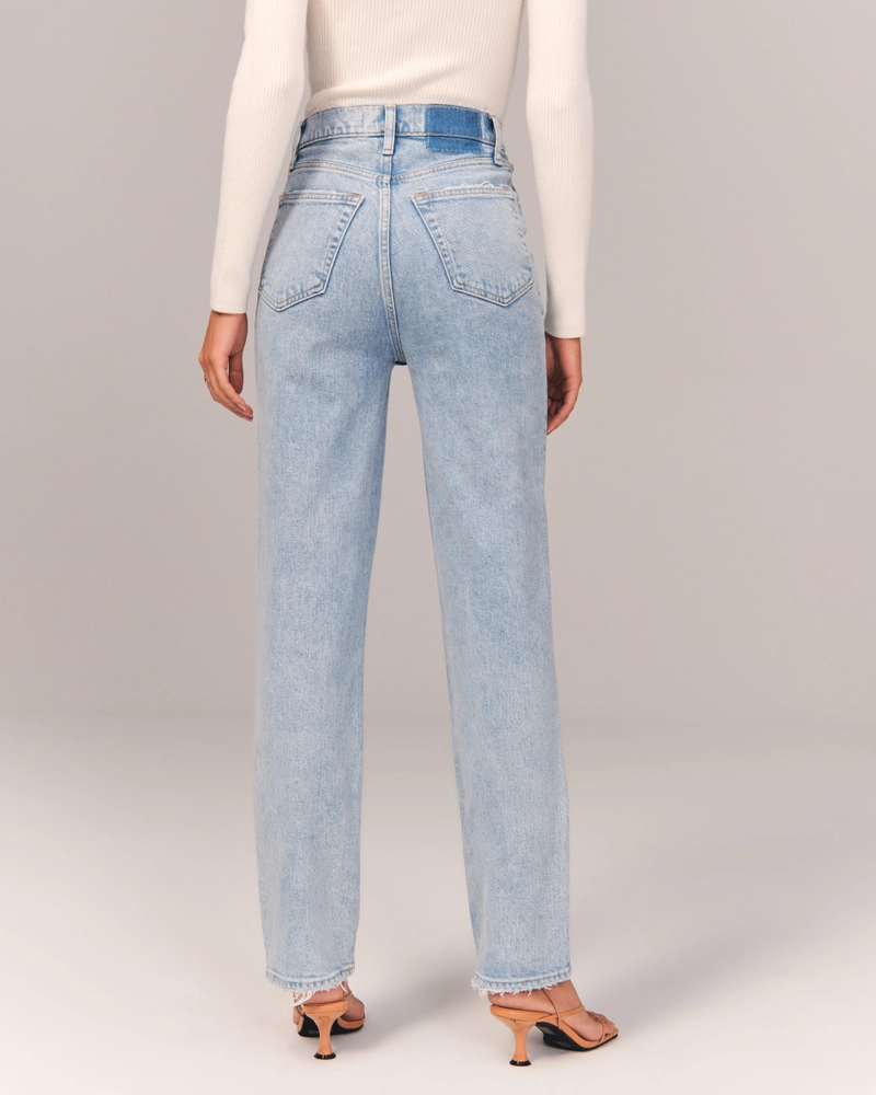 Ultra High Rise 90s Straight Jean