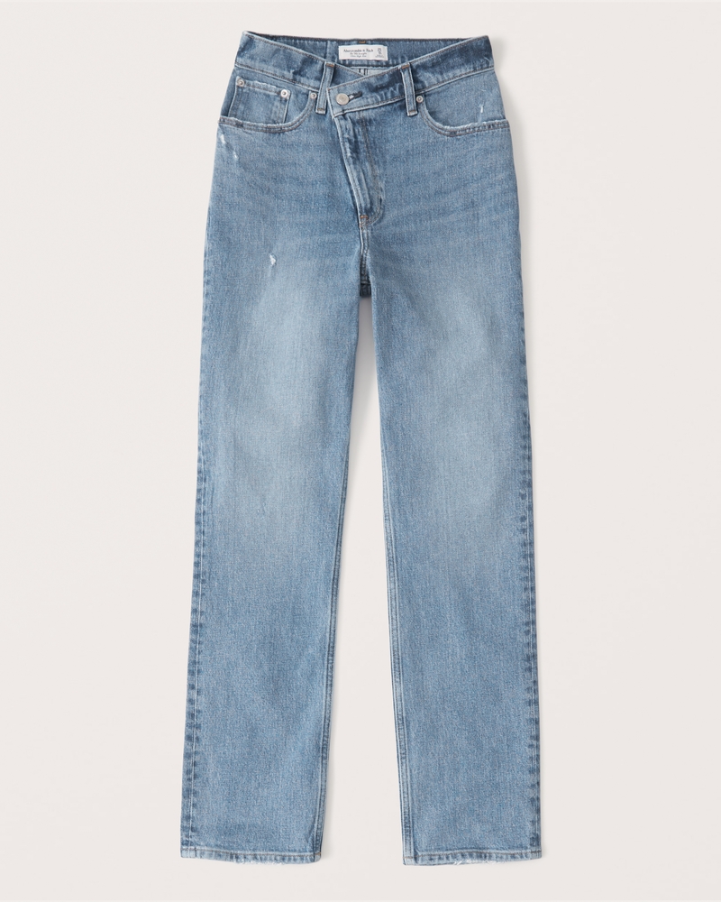 Hailey frayed-hem wide-leg jean, Icon Denim LA, Regular Waist