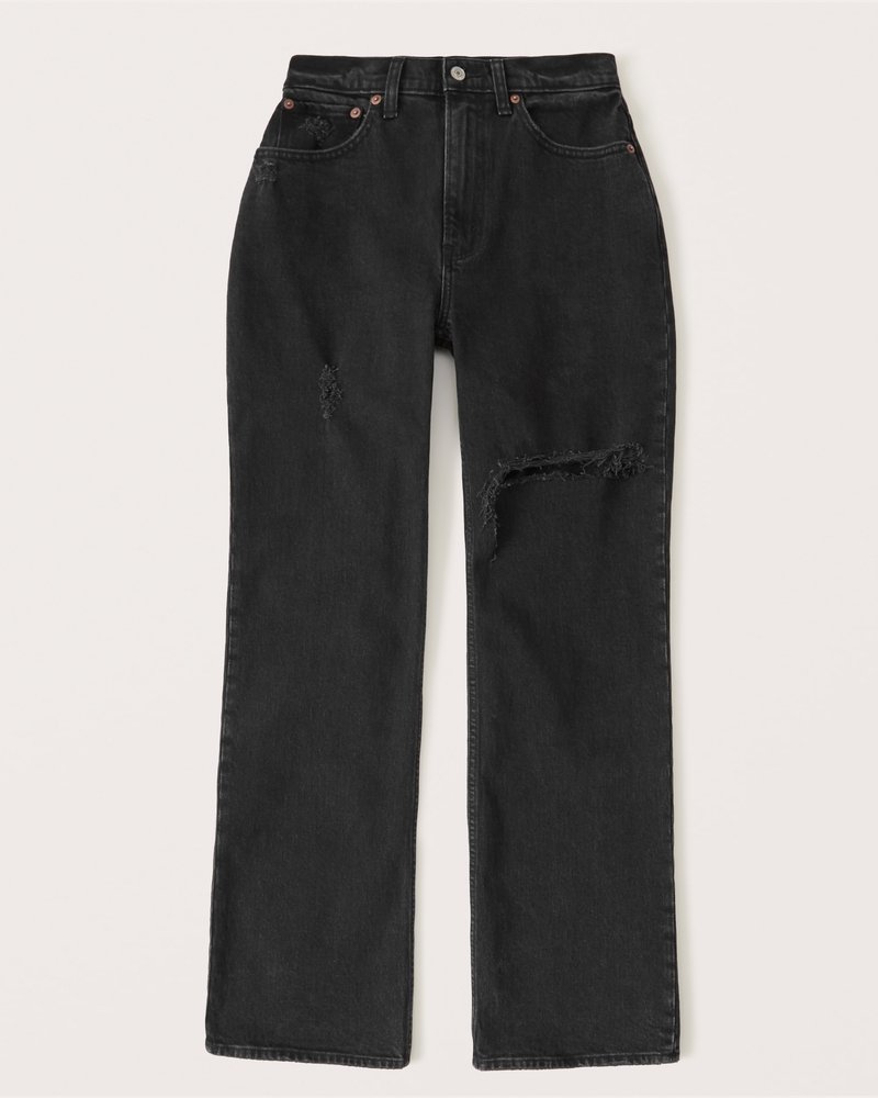 Women's Curve Love High Rise 90s Relaxed Jean | Women's Sale | Abercrombie.com