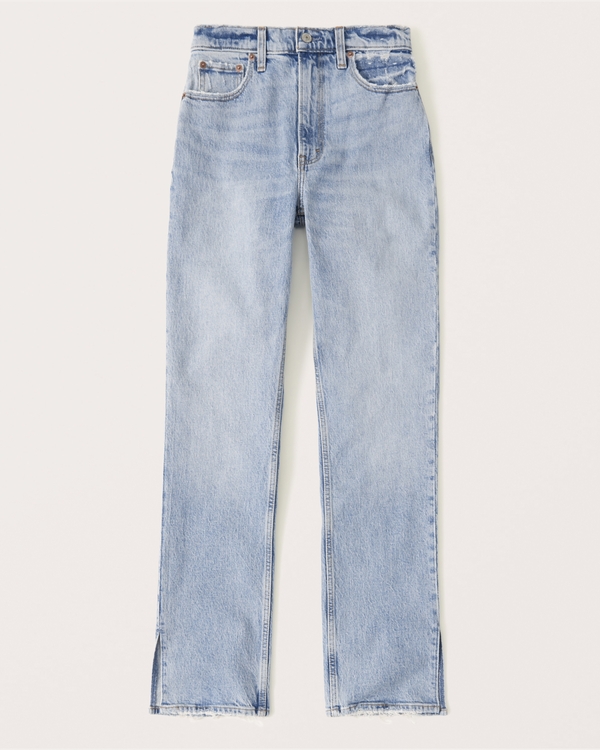 Women's Ultra High Rise 90s Straight Jean | Women's Bottoms | Abercrombie.com