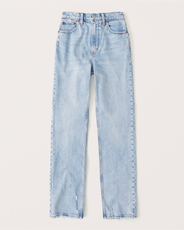 Failure static Recycle Women's Ultra High Rise 90s Straight Jean | Women's Bottoms | Abercrombie .com