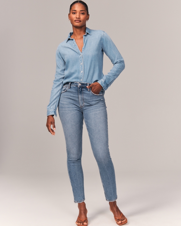 innovatie Leuren berouw hebben Women's Skinny Jeans | Abercrombie & Fitch