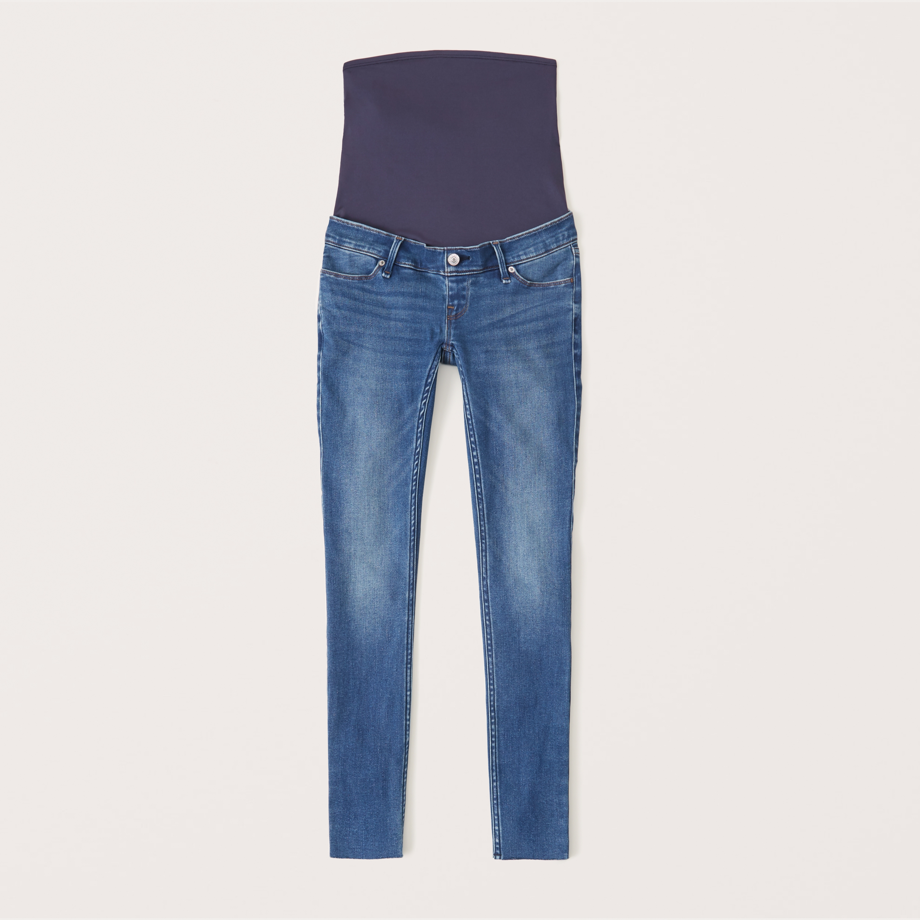 Mama skinny high deals rib jeans